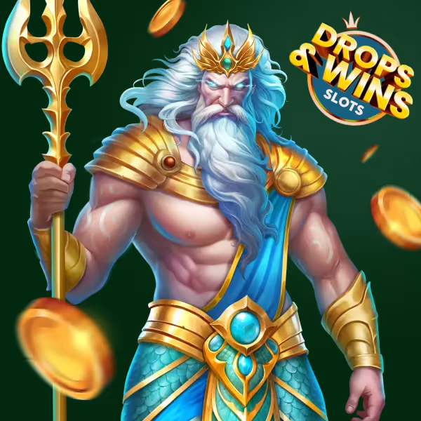 Slots Drops & Wins en SpinMaya Casino con temática de Poseidón y premios instantáneos.
